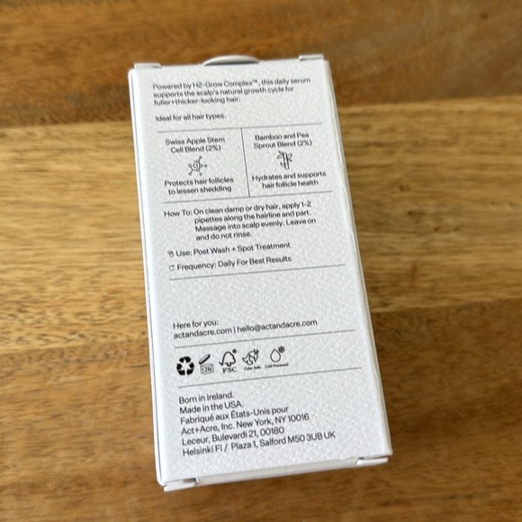Cold Processed Stem Cell Serum Act+Acre brand:Act+Acre - Picture 3 of 4